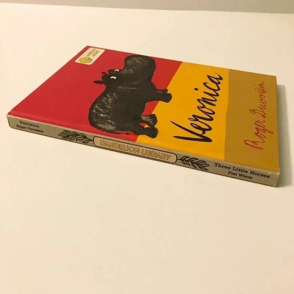 Vtg 60s Double Book Three Little Horses and Veronica Piet Worm Duvoisin - Picture 3 of 16